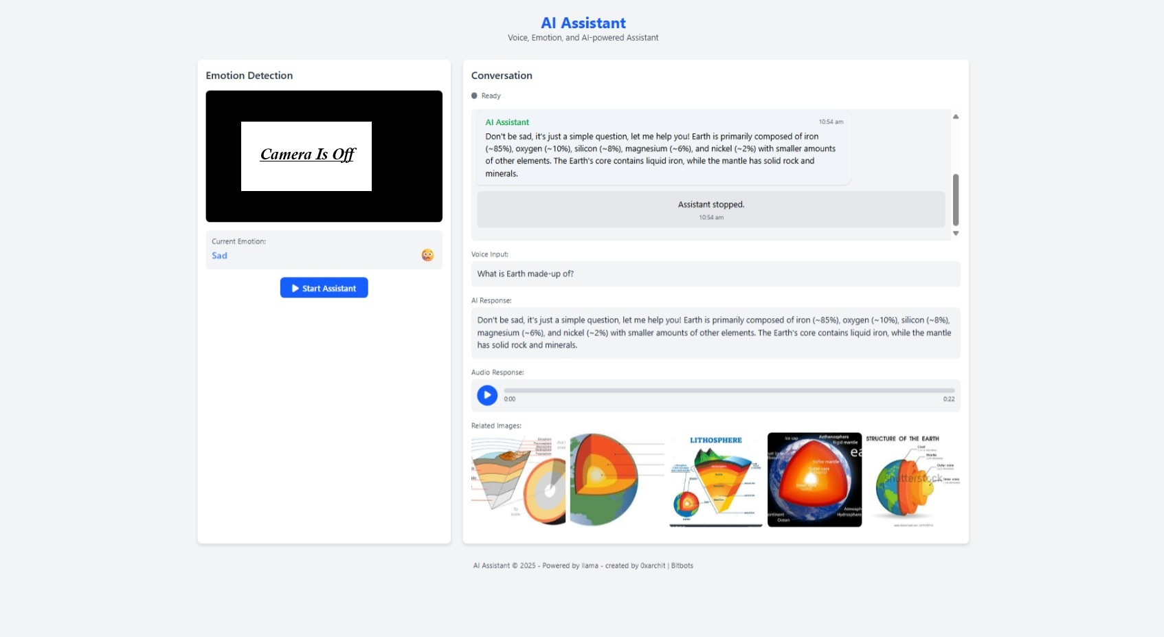 AI Teaching Assistant Interface