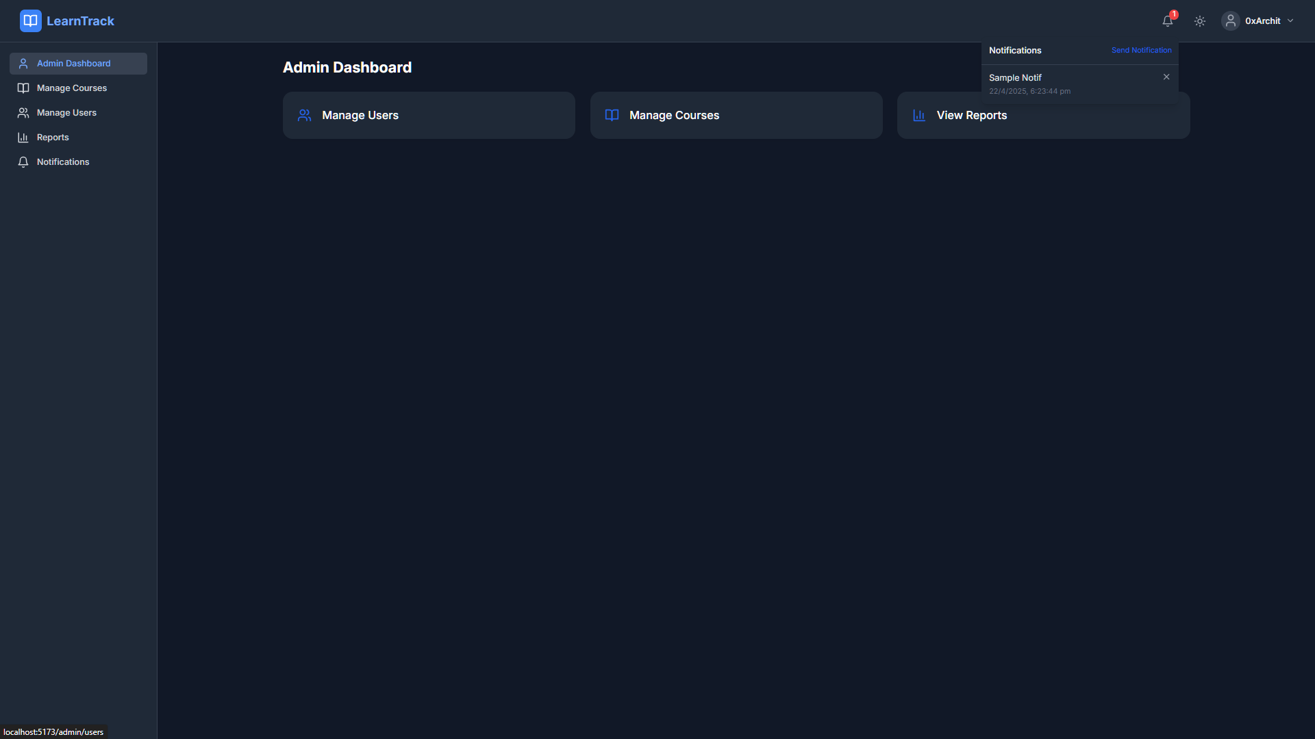 Admin Panel