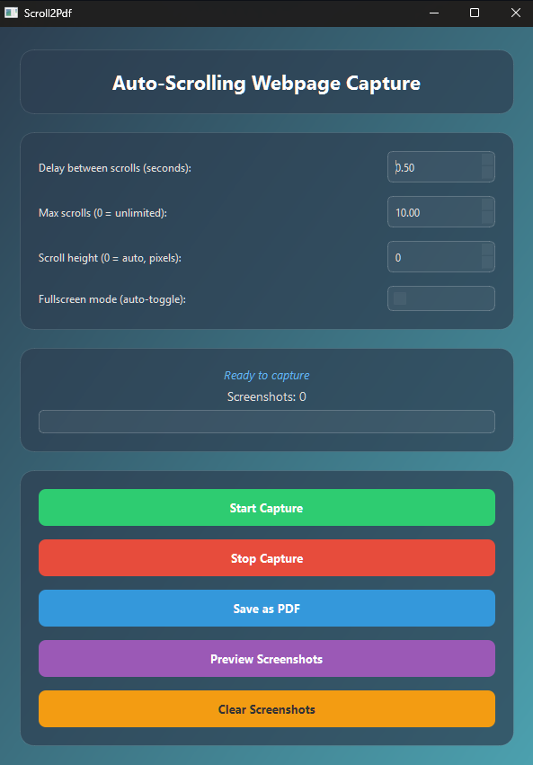 Software Interface