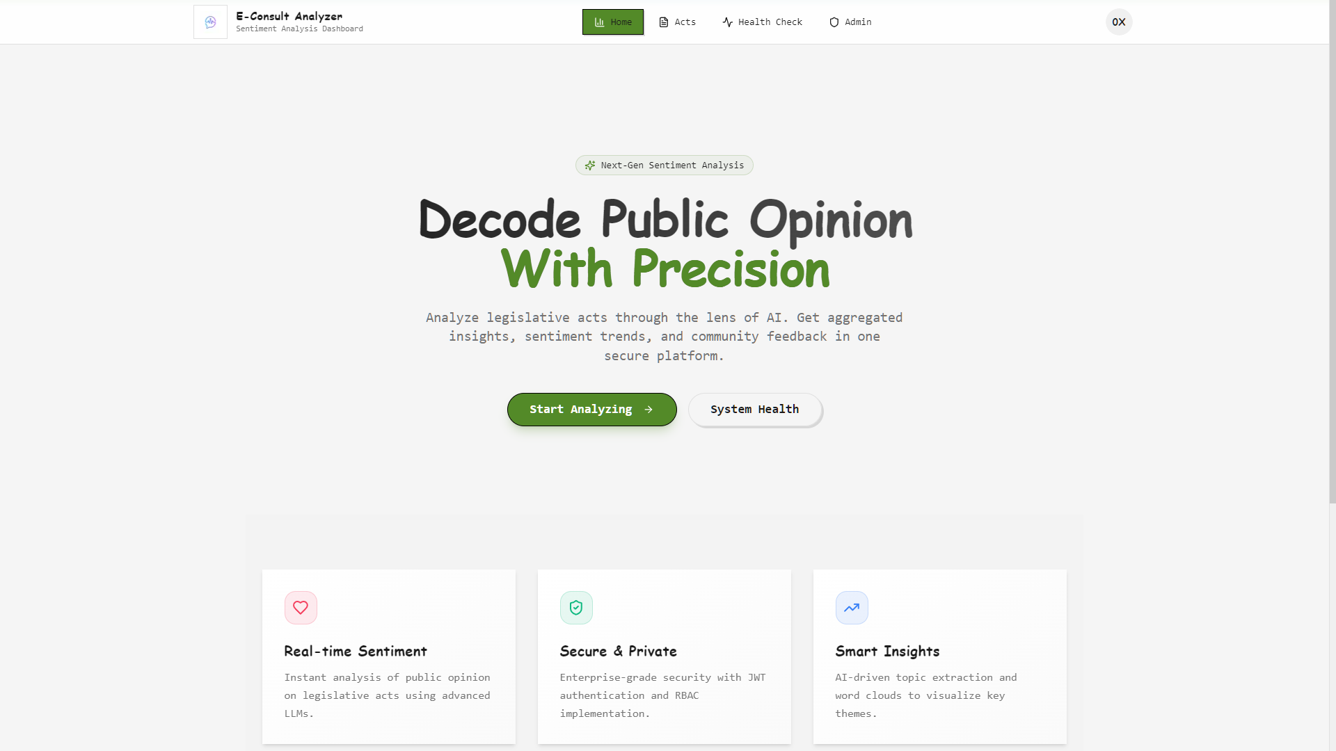 Landing Page